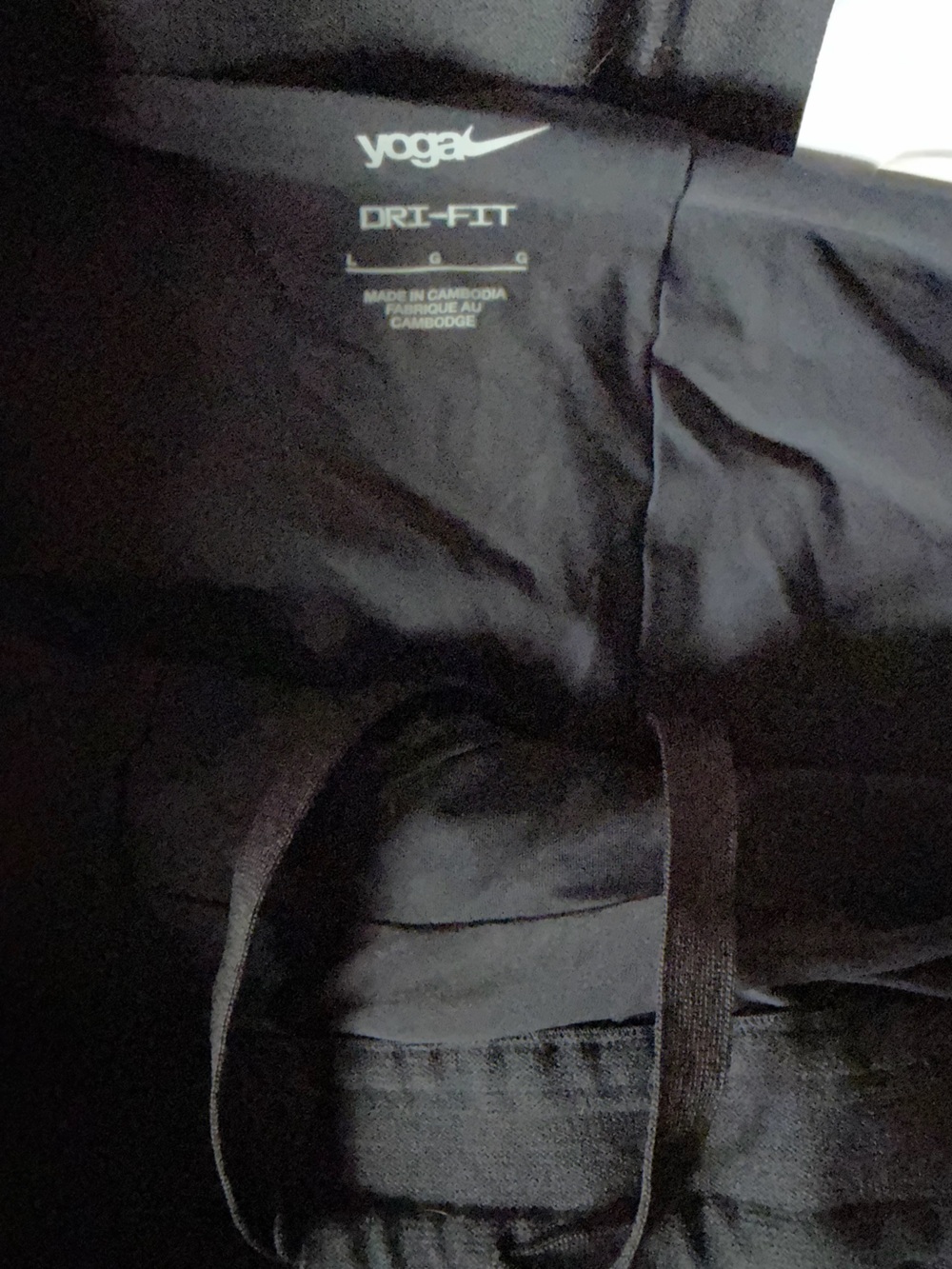 Nike Men’s Black Athletic Running Shorts with Swoosh Size L - Picture 3 of 5